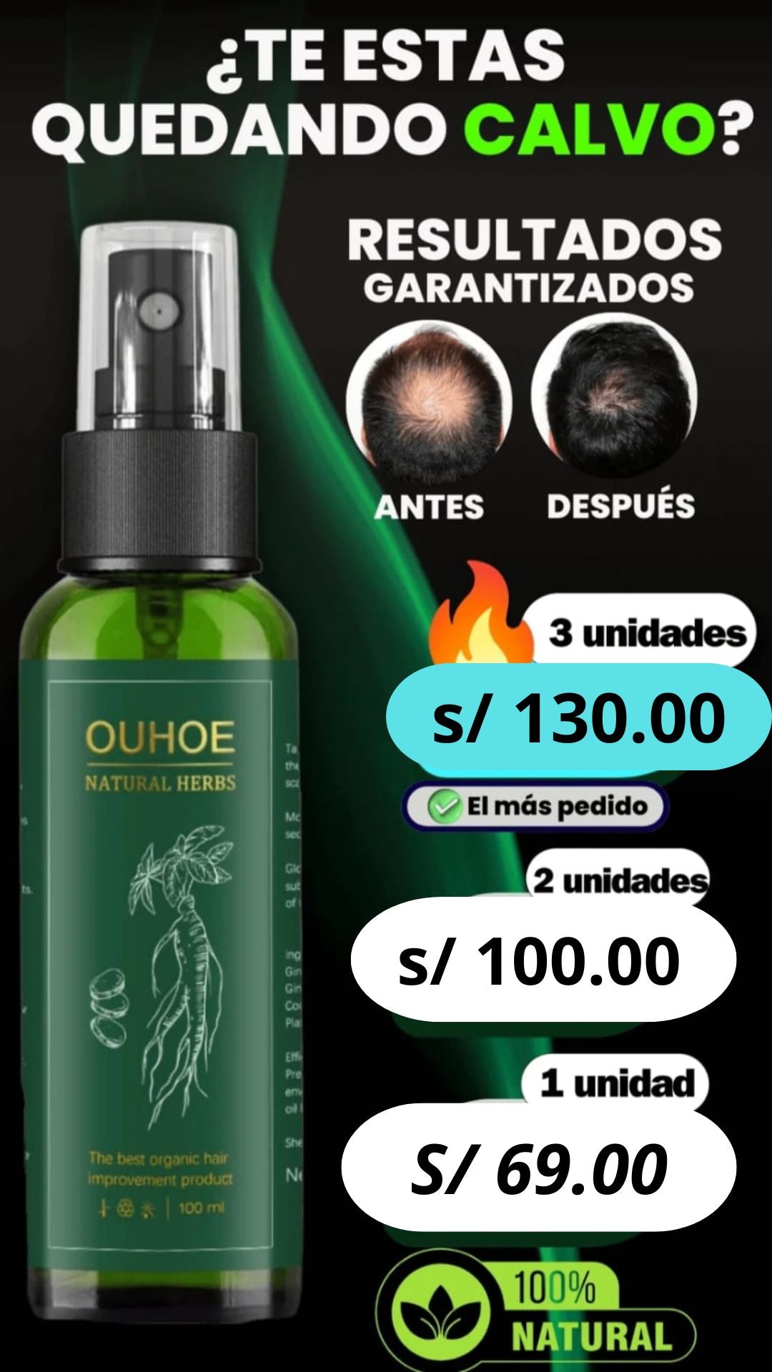 ELOHE HAIR -CRECIMIENTO DE CABELLO