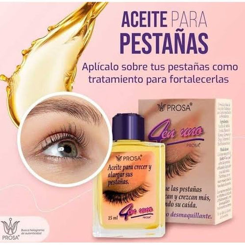 ACEITE PARA CRECERY ALARGAR SUS PESTAÑAS-PROSA